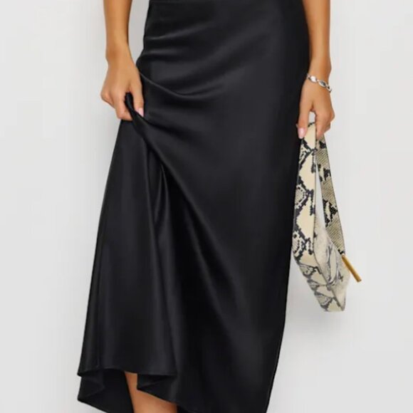 Layla Silk Skirt - Picture 1 of 2